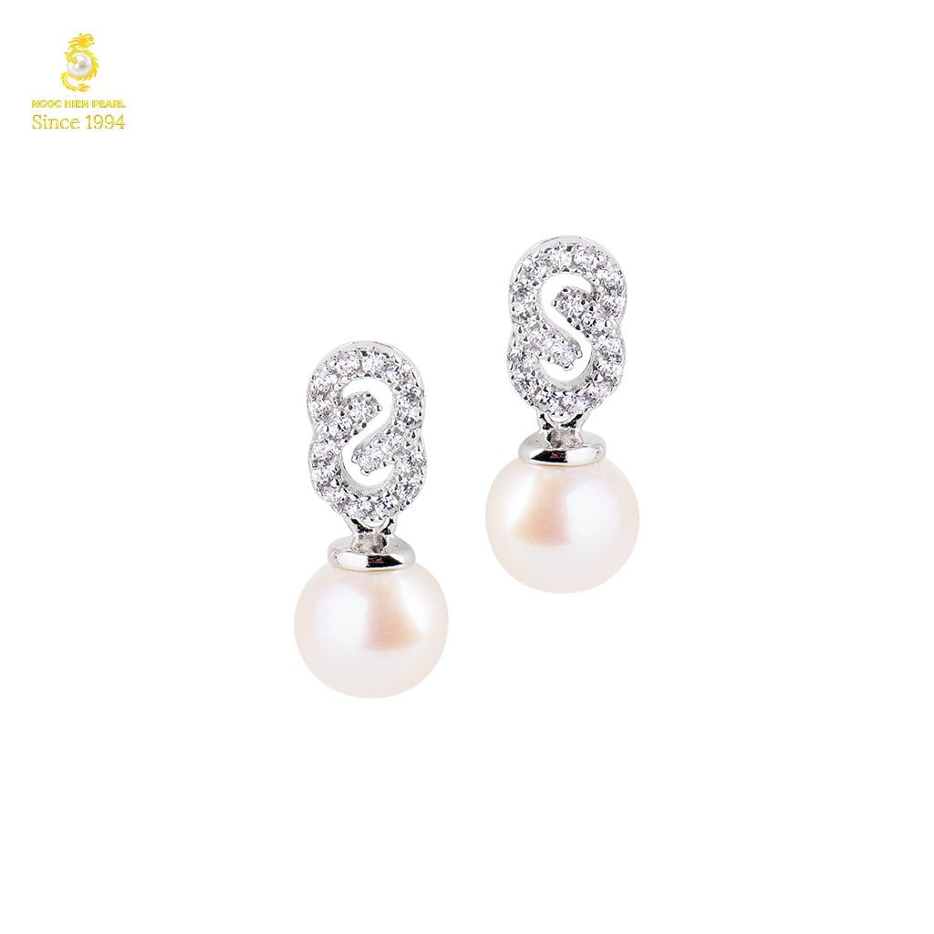  Bông Tai Ngọc Trai Freshwater SDE094 