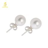  Bông tai ngọc trai Freshwater kết hợp bạc 925 SSE000002600 