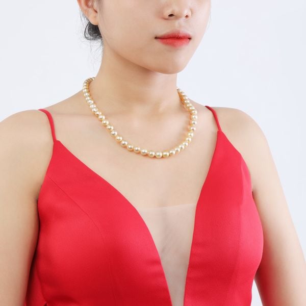  Chuỗi cổ ngọc trai Akoya 3A NS0640M 