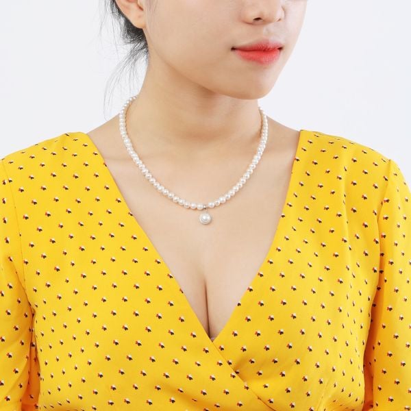  Chuỗi cổ ngọc trai Freshwater NSP210 