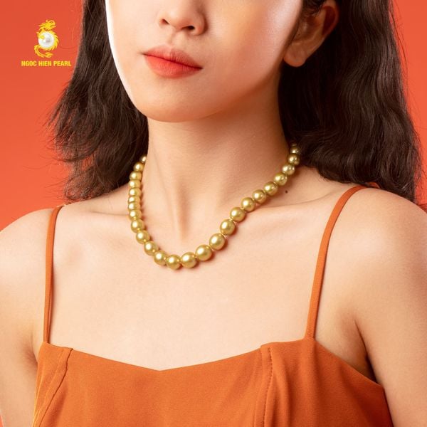  Chuỗi cổ ngọc trai Southsea 4A  NSSP02 