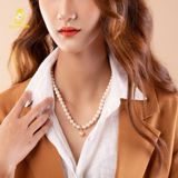  Chuỗi cổ ngọc trai Akoya 3A NGP423 