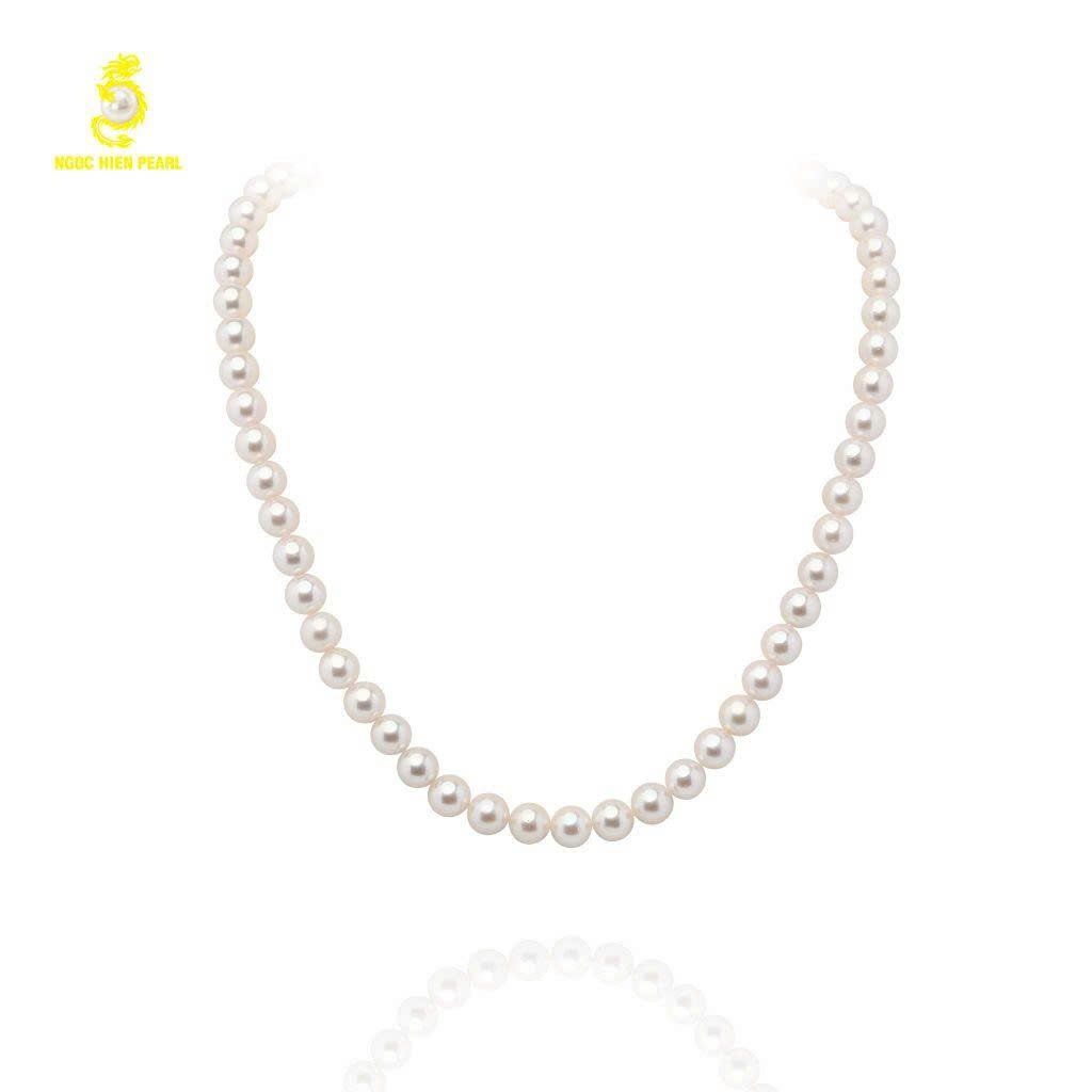  Chuỗi cổ ngọc trai Akoya 3A NS0590 