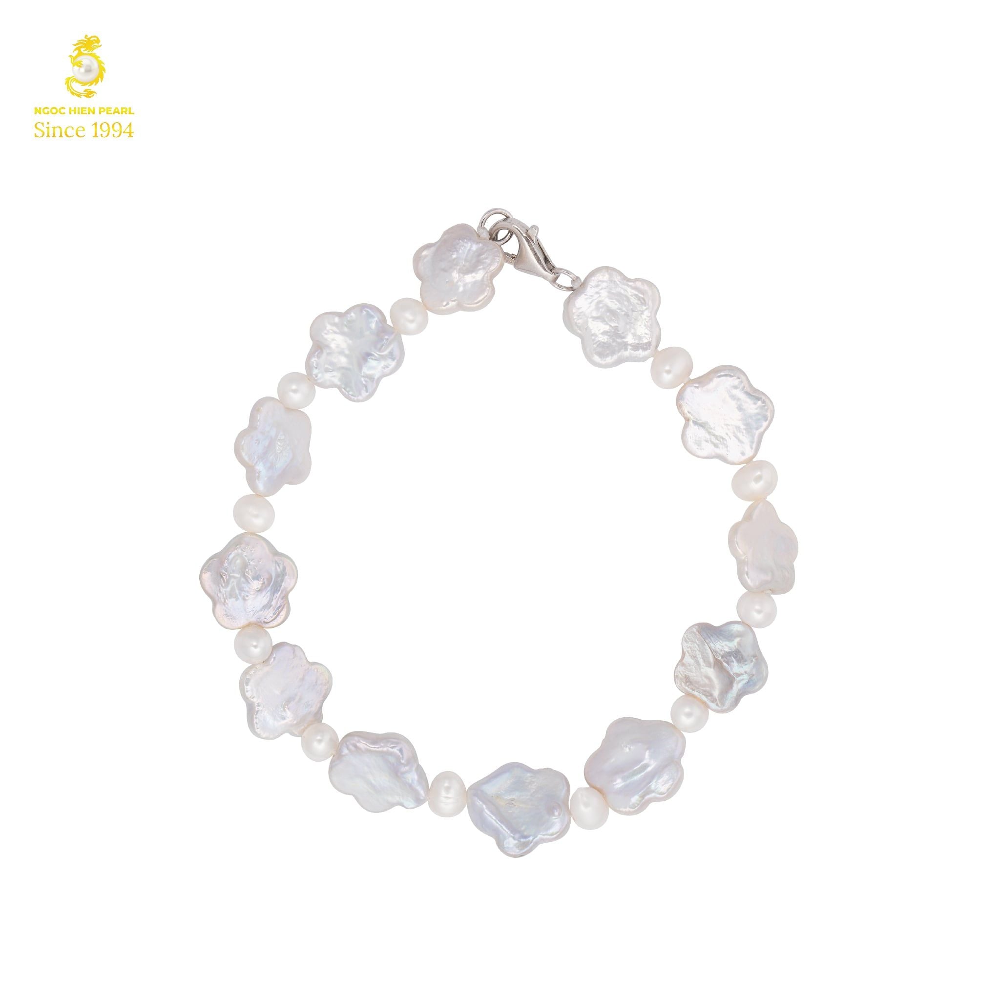  Vòng Tay Ngọc Trai Baroque BS0260 