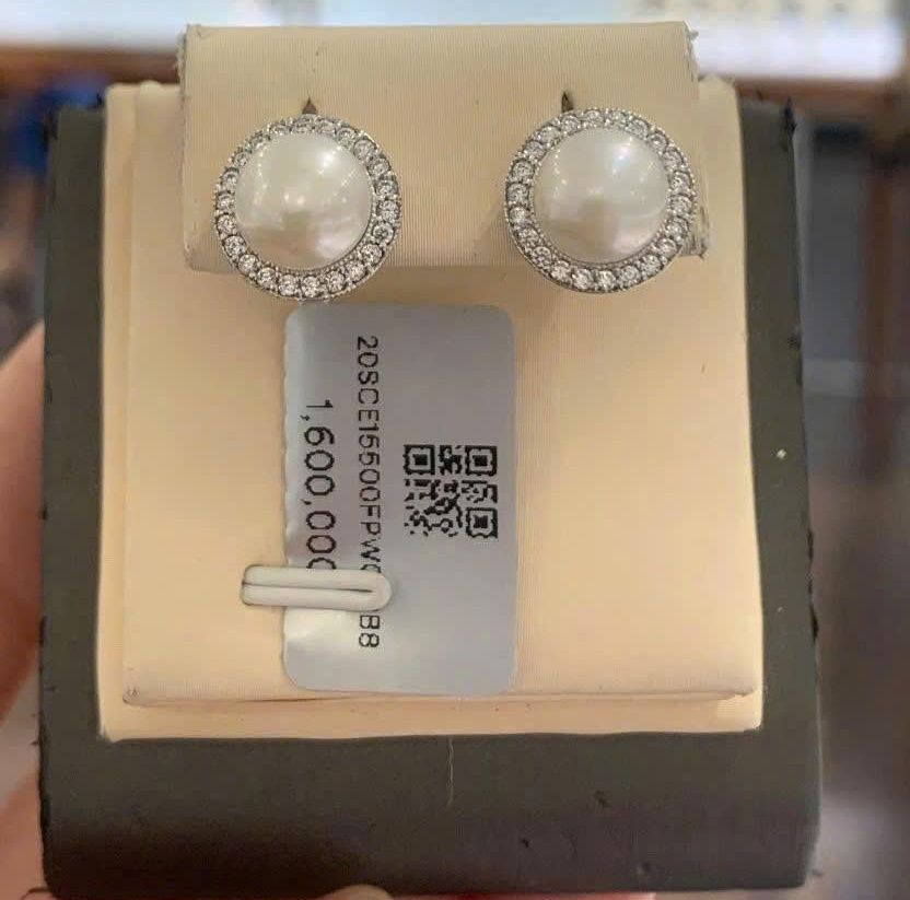  Bông Tai Ngọc Trai Freshwater SCE155 