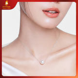  Dây chuyền bạc ngọc trai Freshwater SPC000 