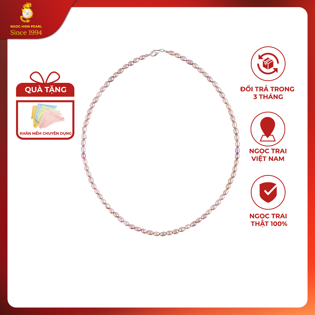  Chuỗi cổ ngọc trai Freshwater NS0028 
