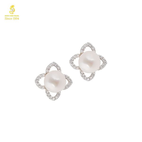  Bông tai ngọc trai Freshwater SCE111 