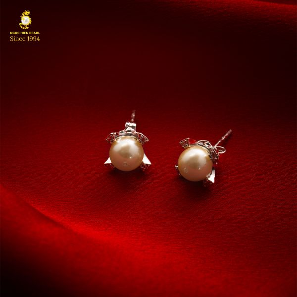  Bông Tai Ngọc Trai Akoya 2A - SCE134 