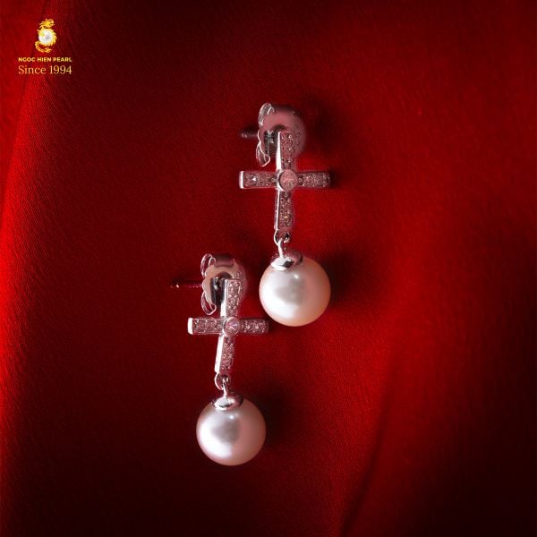  Bông Tai Ngọc Trai Akoya 2A - SDE041 