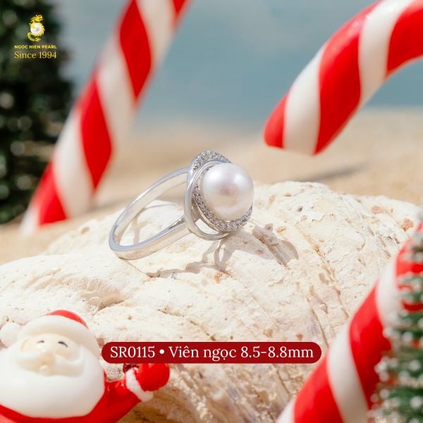  Nhẫn Ngọc Trai _ SR0115 
