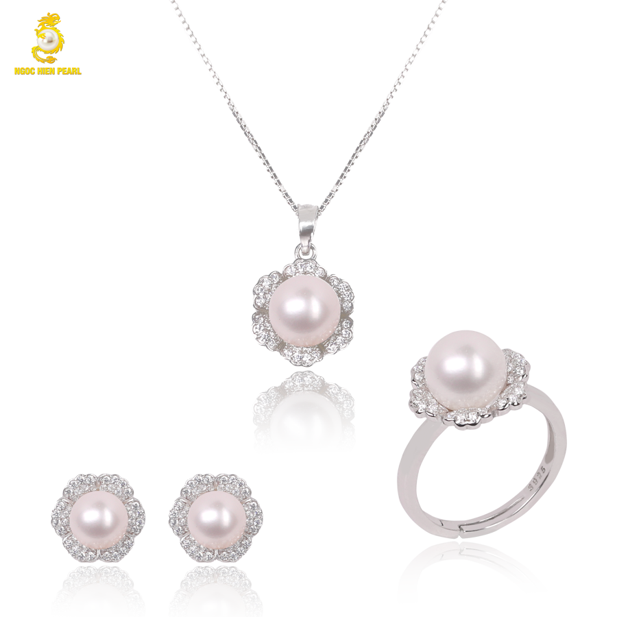 Bộ trang sức ngọc trai Freshwater SS0930 