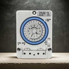 Công tắc hẹn giờ cơ TB-388 TB35-N hẹn giờ bật tắt thiết bị bằng cách xoay đồng hồ