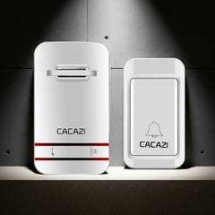 Chuông cửa không dây nút nhấn không dùng pin CACAZI
