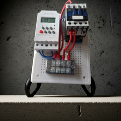 Công tắc hẹn giờ công suất lớn 1 pha và 3 pha 3kw, 7kw, 25kw (Lắp đặt sẵn)