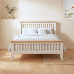 GIƯỜNG NGỦ CHICAGO MÀU TRẮNG 1.38