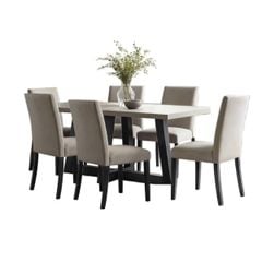BỘ BÀN ĂN AUSTIN 1M9 6 GHẾ