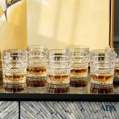 BỘ 6 CỐC RƯỢU WHISKY PHA LÊ BRITTANY 240ML