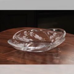 ĐĨA PHA LÊ BỐN MÚI MÀI DÂU 33CM