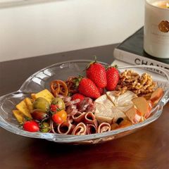 ĐĨA PHA LÊ BỐN MÚI TRƠN 33CM