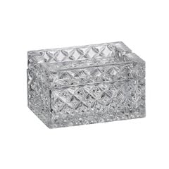 GẠT TÀN PHA LÊ KÈM HỘP ĐỰNG THUỐC LÁ 2 NGĂN 12CM