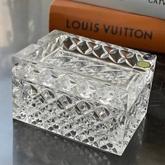 GẠT TÀN PHA LÊ KÈM HỘP ĐỰNG THUỐC LÁ 2 NGĂN 12CM