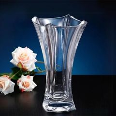 LỌ HOA PHA LÊ HÌNH BÓ MẠ VUÔNG TRƠN 30CM