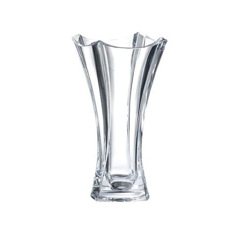 LỌ HOA PHA LÊ HÌNH BÓ MẠ VUÔNG TRƠN 35CM