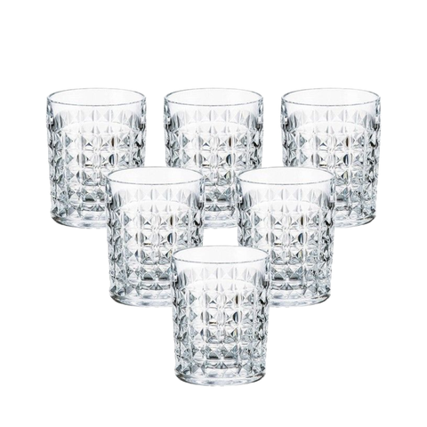 BỘ 6 CỐC PHA LÊ KIM CƯƠNG 230ML