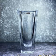LỌ HOA PHA LÊ CHỮ NHẬT TRƠN 30CM