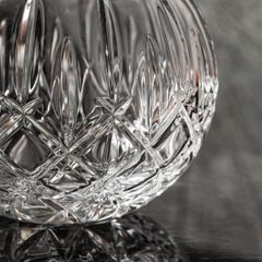 LỌ HOA PHA LÊ HÌNH CẦU SHEFFIELD 17.5CM CRYSTAL