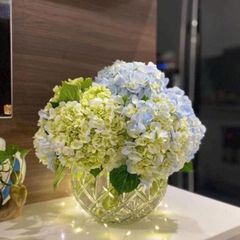 LỌ HOA PHA LÊ HÌNH CẦU SHEFFIELD 17.5CM CRYSTAL
