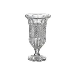 LỌ HOA PHA LÊ ALEXANDRIA ĐẾ TRÒN CÁNH HOA 30CM CRYSTAL