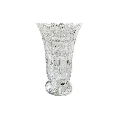 LỌ HOA PHA LÊ CHÂN ĐẾ TRÒN 30.5CM