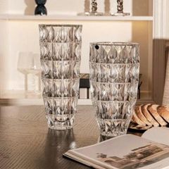 LỌ HOA PHA LÊ KIM CƯƠNG 28CM CRYSTAL