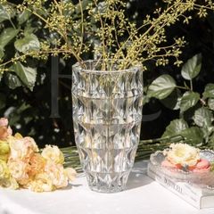 LỌ HOA PHA LÊ KIM CƯƠNG 28CM CRYSTAL