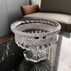 MÂM BỒNG PHA LÊ ALEXANDRIA CHÂN ĐẾ HOA 25CM