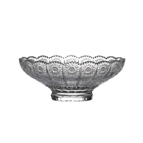 MÂM BỒNG PHA LÊ 25CM CRYSTAL