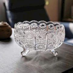 TÔ PHA LÊ 3 CHÂN 12.5CM CRYSTAL
