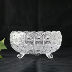 TÔ PHA LÊ 3 CHÂN 12.5CM CRYSTAL