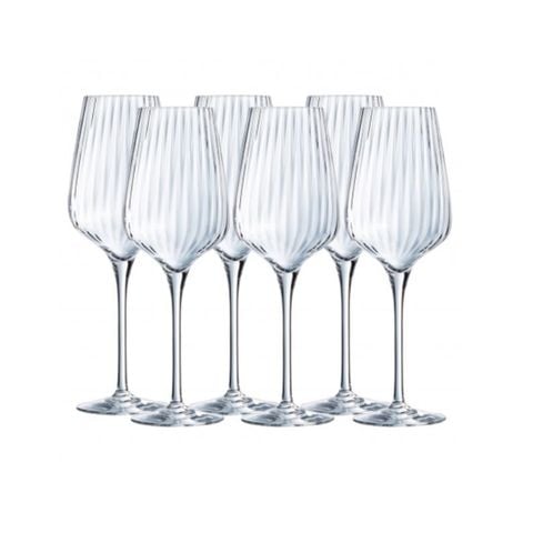 BỘ 6 LY VANG PHA LÊ SYMÉTRIE 550ML