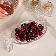 ĐĨA PHA LÊ SÂU LÒNG CANDY 34.5CM – BOHEMIA CRYSTAL