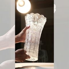LỌ HOA PHA LÊ M57 30CM – CRYSTAL BOHEMIA