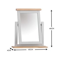 BỘ BÀN TRANG ĐIỂM EATON MÀU XÁM