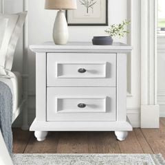 BỘ PHÒNG NGỦ HARPER MÀU TRẮNG 1.8 2 TÁP