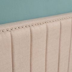 GIƯỜNG NGỦ JASMINE MÀU KEM 1.8