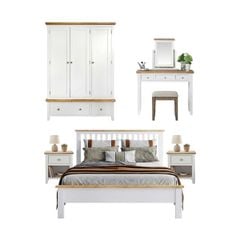 BỘ PHÒNG NGỦ HIGHGATE MÀU TRẮNG 1.8