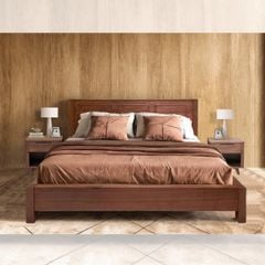 BỘ PHÒNG NGỦ WALNUT 1.8 2 TÁP