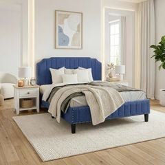 BỘ PHÒNG NGỦ JASMINE MÀU XANH 1.6 2 TÁP