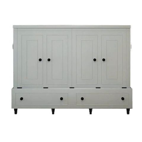 GIƯỜNG NGỦ THÔNG MINH HENDERSON XTRA BED MÀU XÁM KÈM NỆM